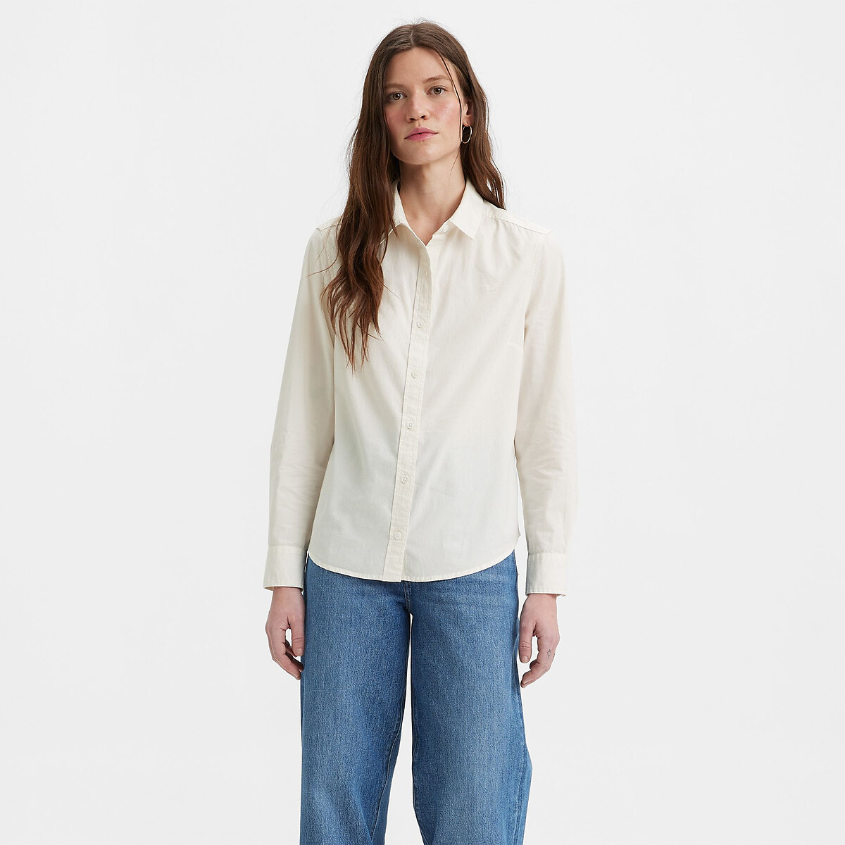 Cotton fitted blouse Levi's | La Redoute