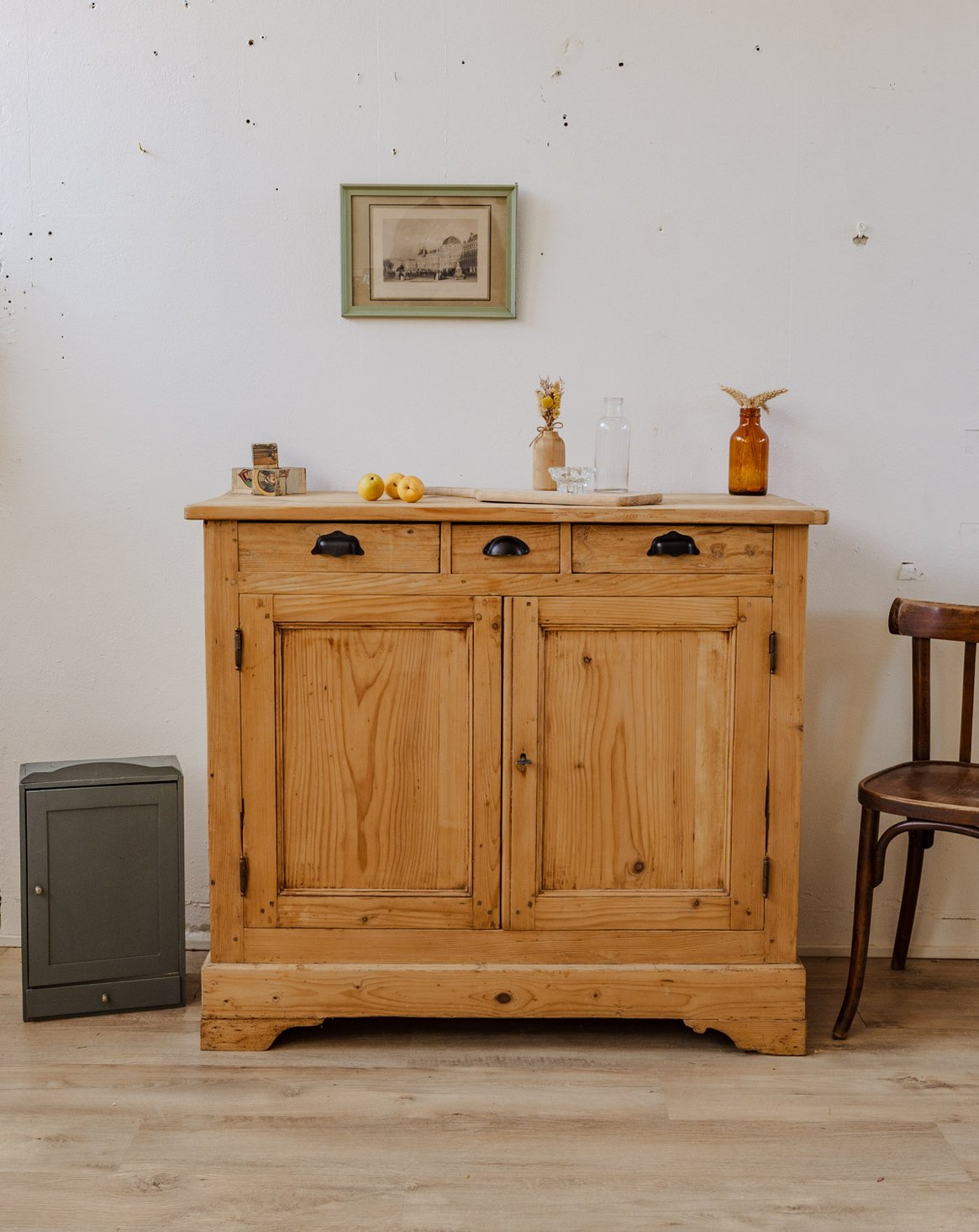 Buffet de campagne en bois Gilbert N°756 - Bon état, DEBONGOUT