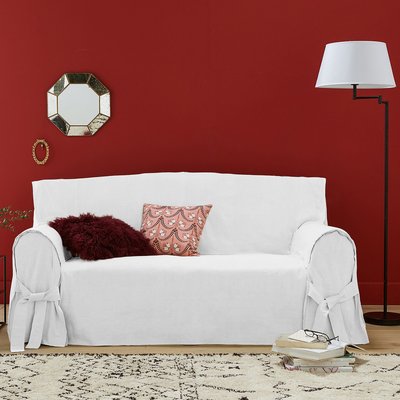 Funda de sofá de lino/algodón JIMI LA REDOUTE INTERIEURS