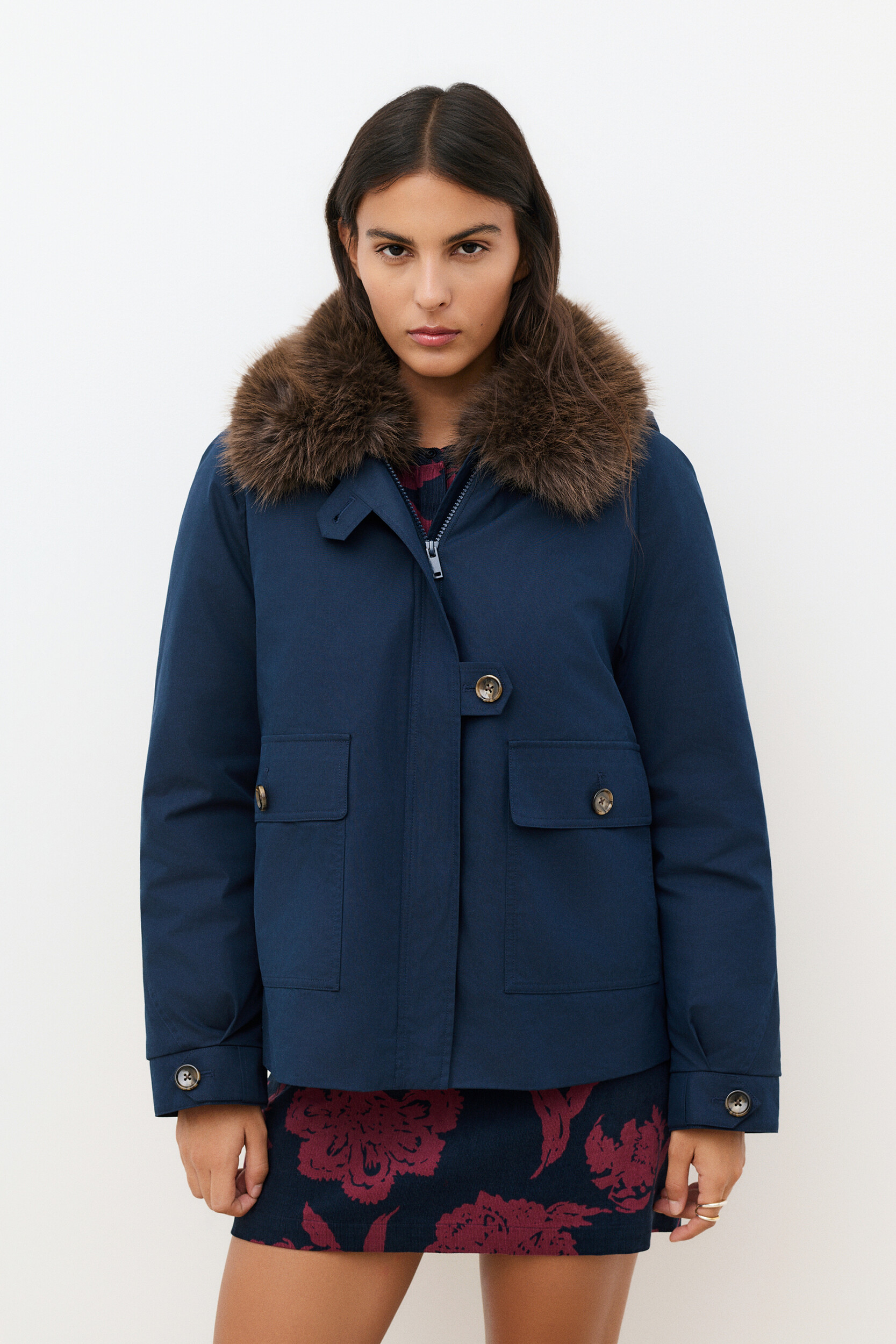 Parka courte droite GNORINA, CAROLL