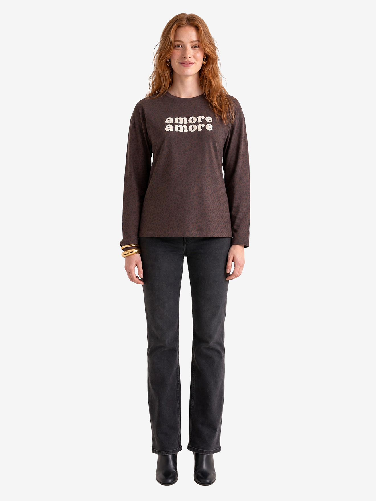 T-shirt grossesse manches longues, VERTBAUDET