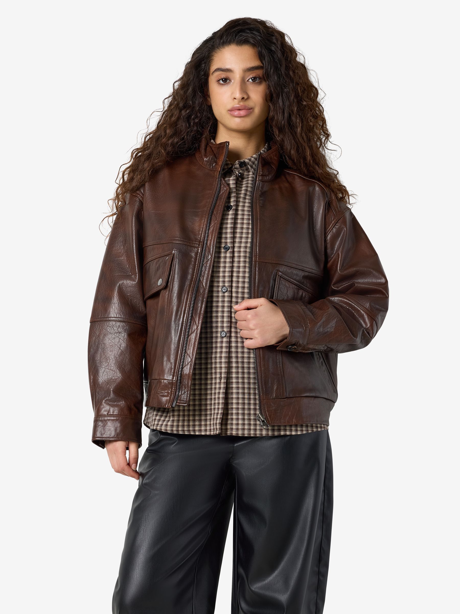 Veste En Cuir, NOISY MAY