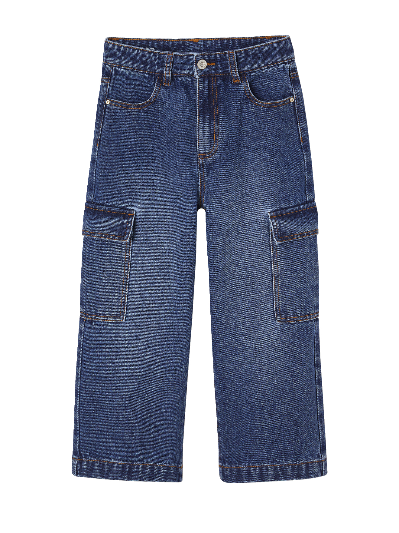 Jean large cargo, VERTBAUDET