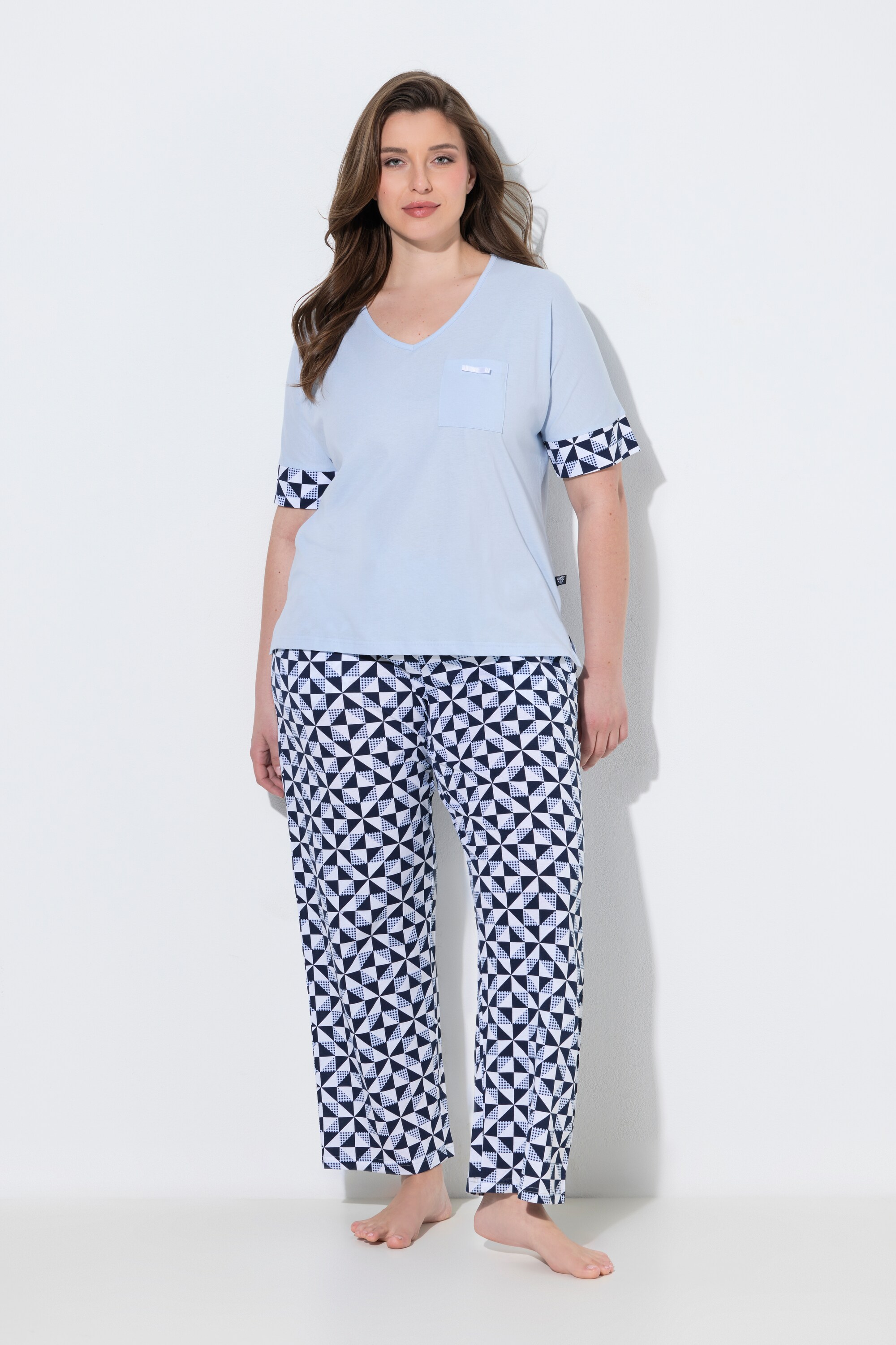 Pyjama deux pièces,motif à carreaux, ULLA POPKEN
