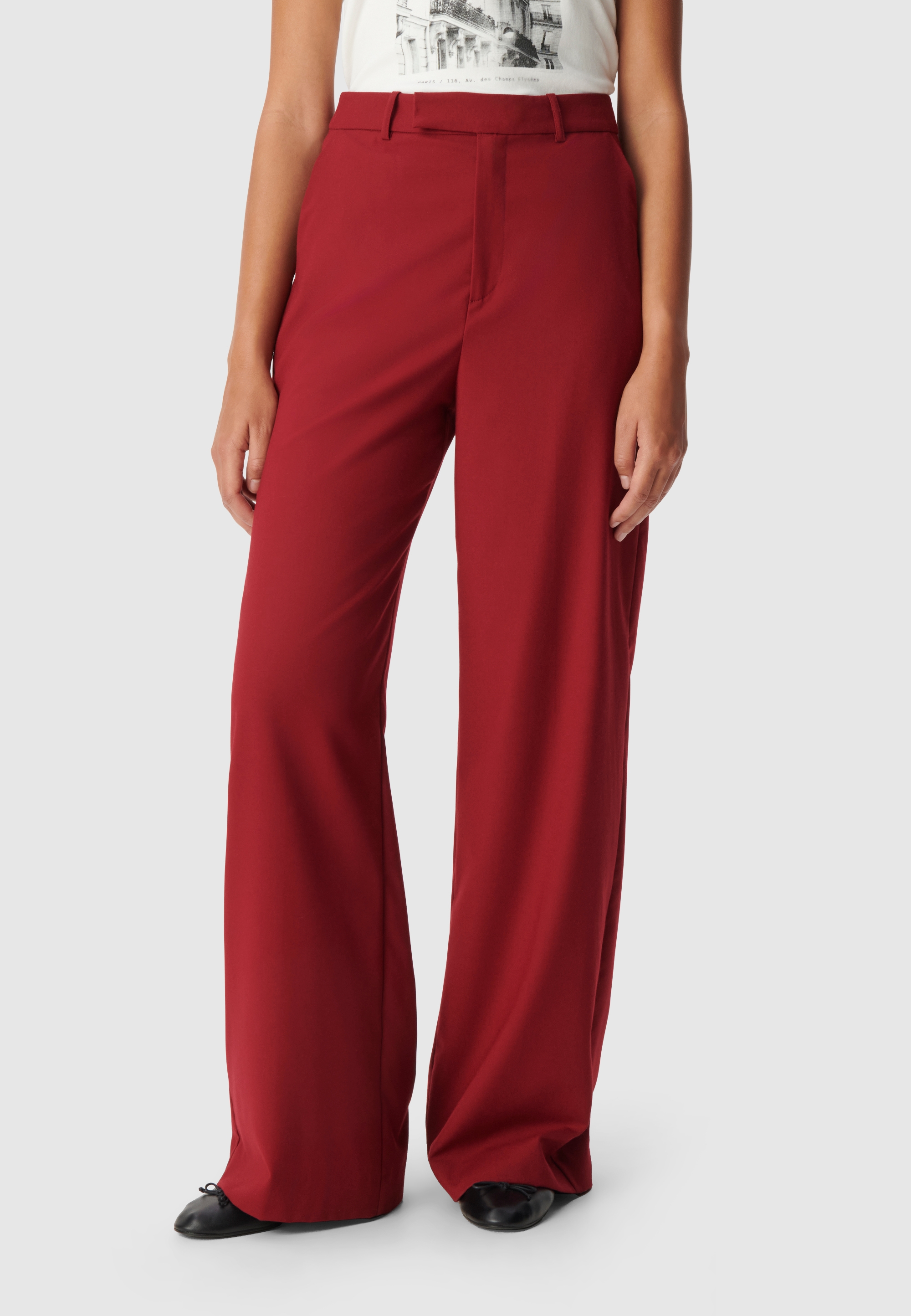 Pantalon de tailleur large, IKKS