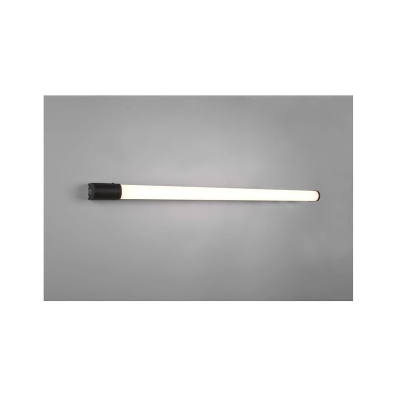 applique salle de bain piera noir mat 1x21w smd led