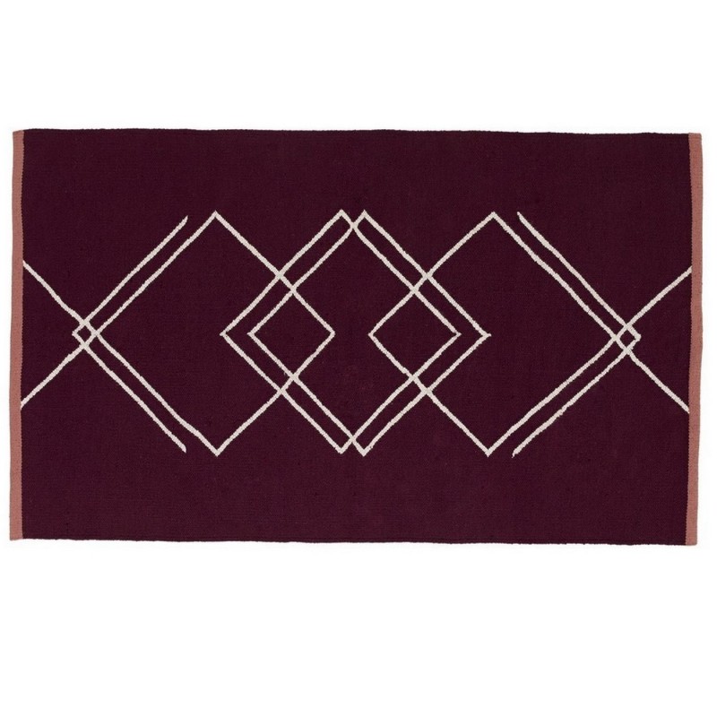 Tapis recyclé design, HUBSCH