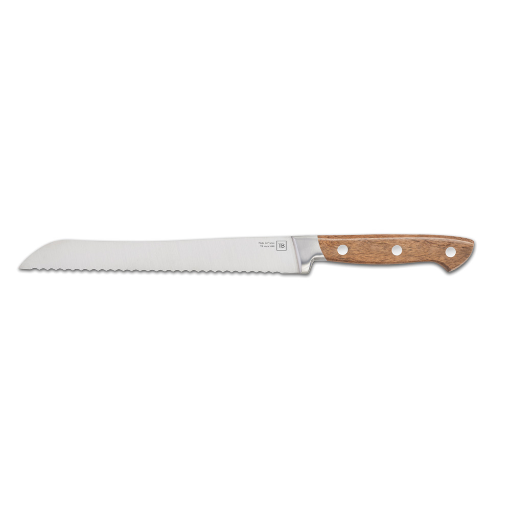 Couteau à pain Georges en bois 20 cm, TARRERIAS BONJEAN