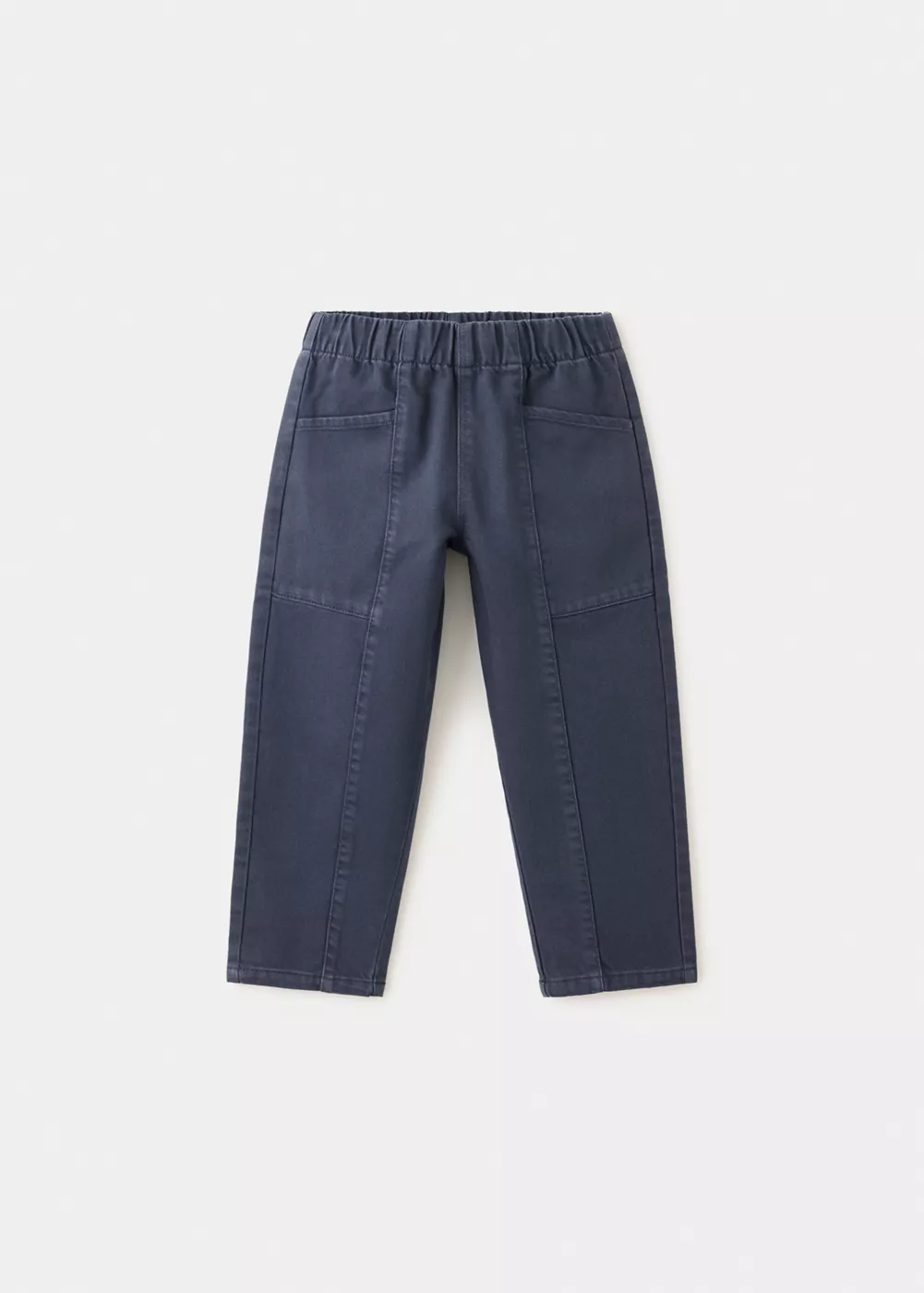 Pantalon en coton élastique, MANGO BABY