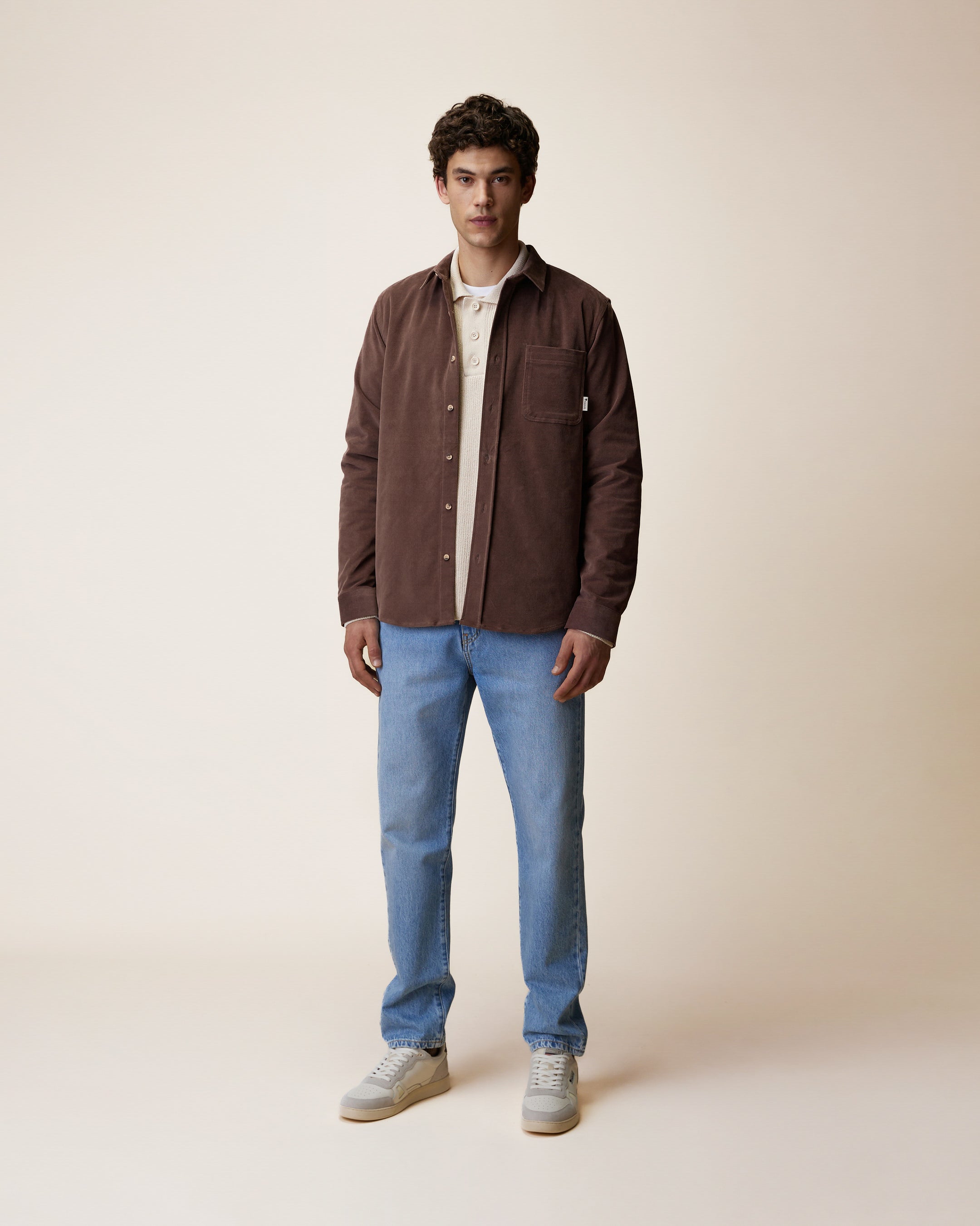 Chemise en velours, FAGUO
