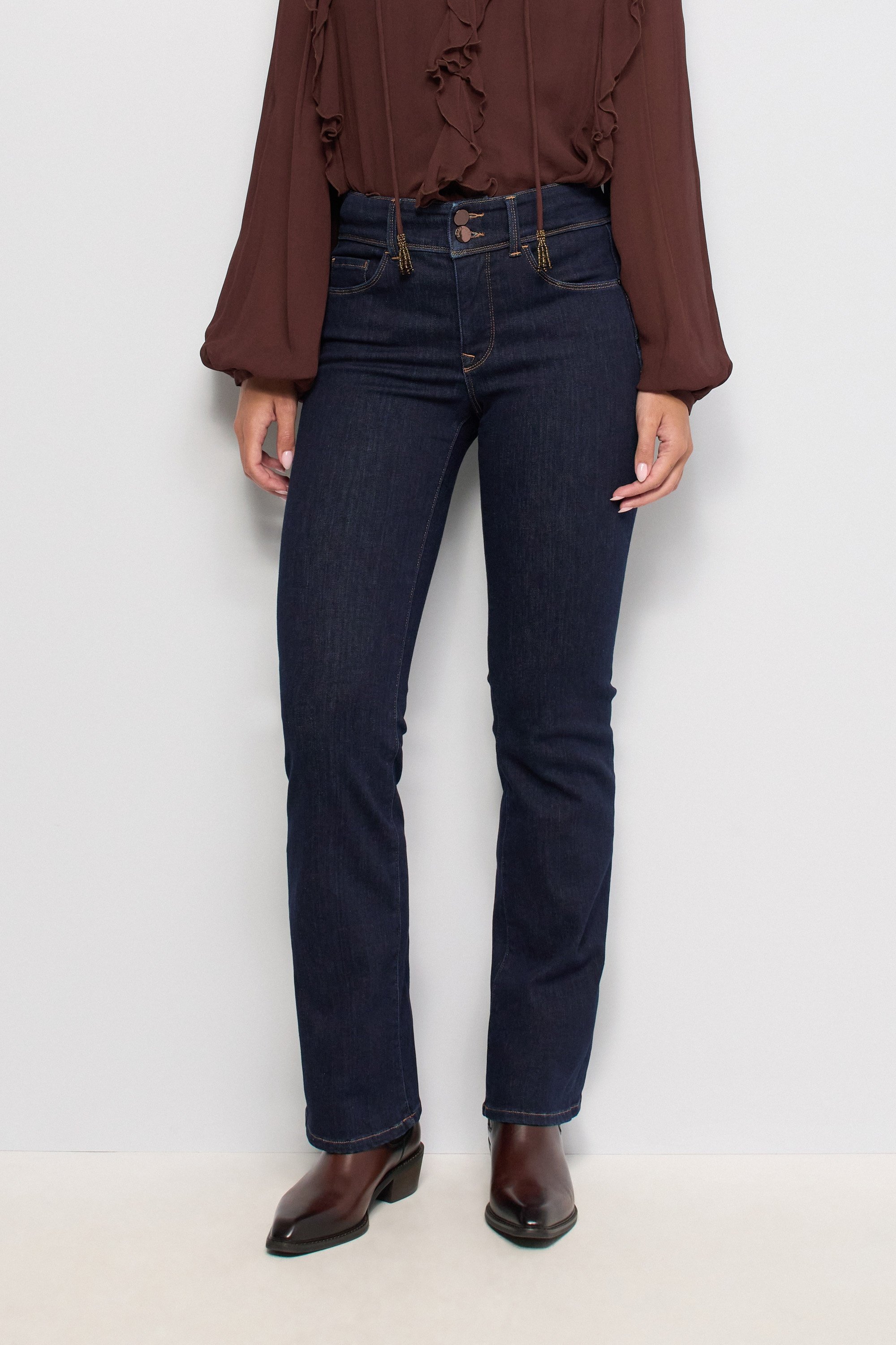 JEAN SECRET PUSH IN BOOTCUT, SALSA JEANS