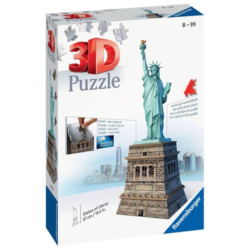 Puzzle 3d statue de la liberté Ravensburger