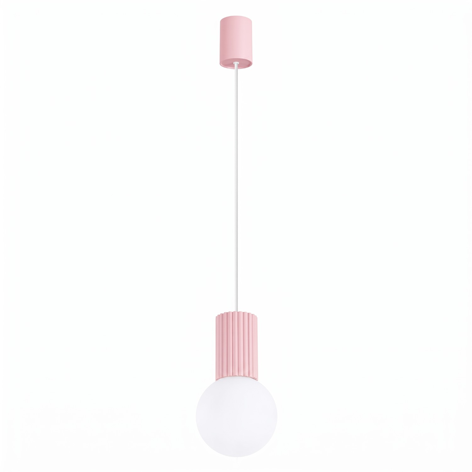 Suspension Aluminium Rose G9 1 Halo, EDEN