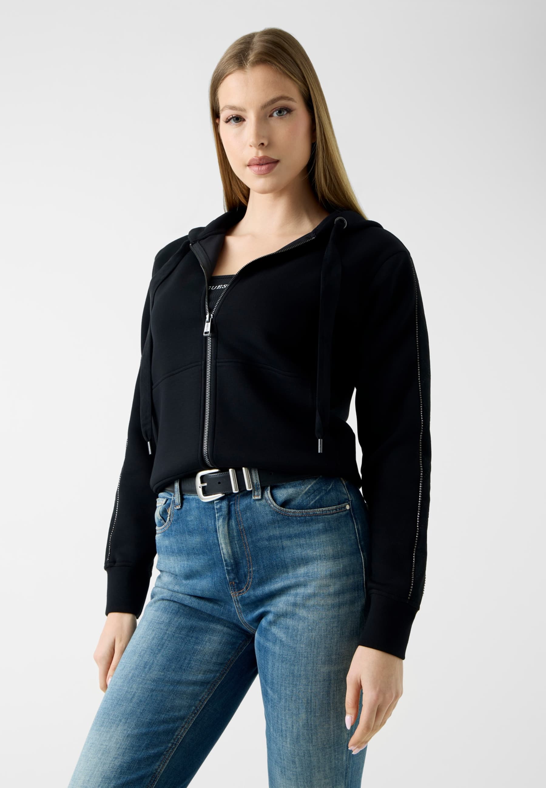 Sweatshirt Avec Strass, GUESS