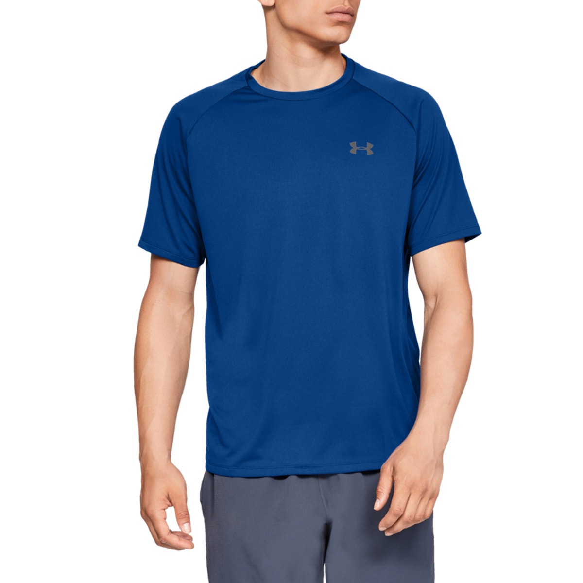 T-shirt tech col rond manches courtes Under Armour