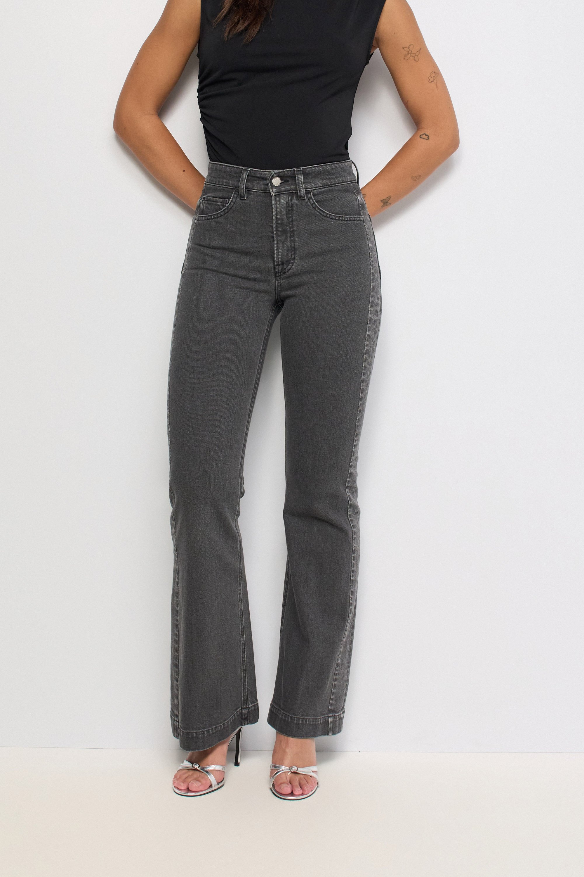 JEAN FAITH PUSH IN FLARE, SALSA JEANS