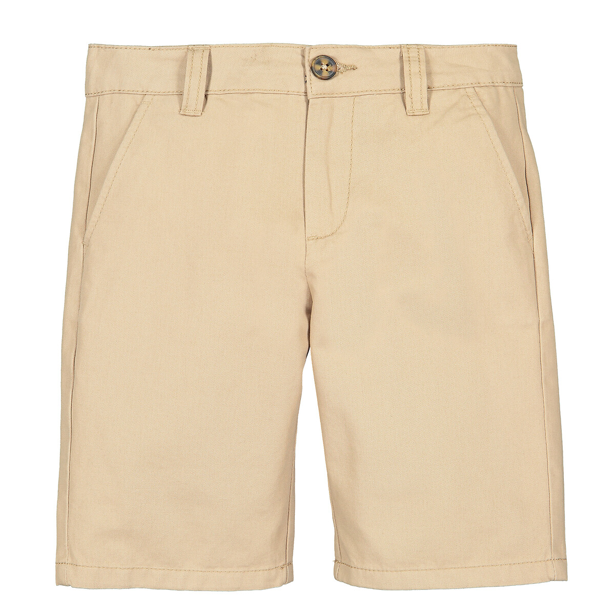 Cotton bermuda chino shorts, 3-12 years La Redoute Collections | La Redoute