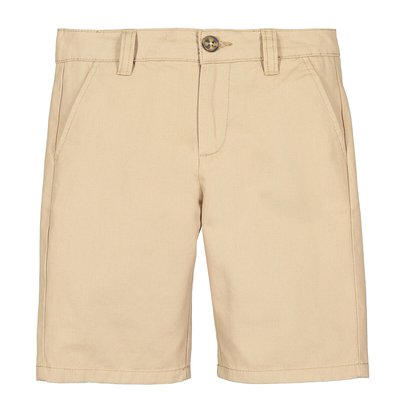 Cotton Bermuda Chino Shorts, 3-12 Years LA REDOUTE COLLECTIONS