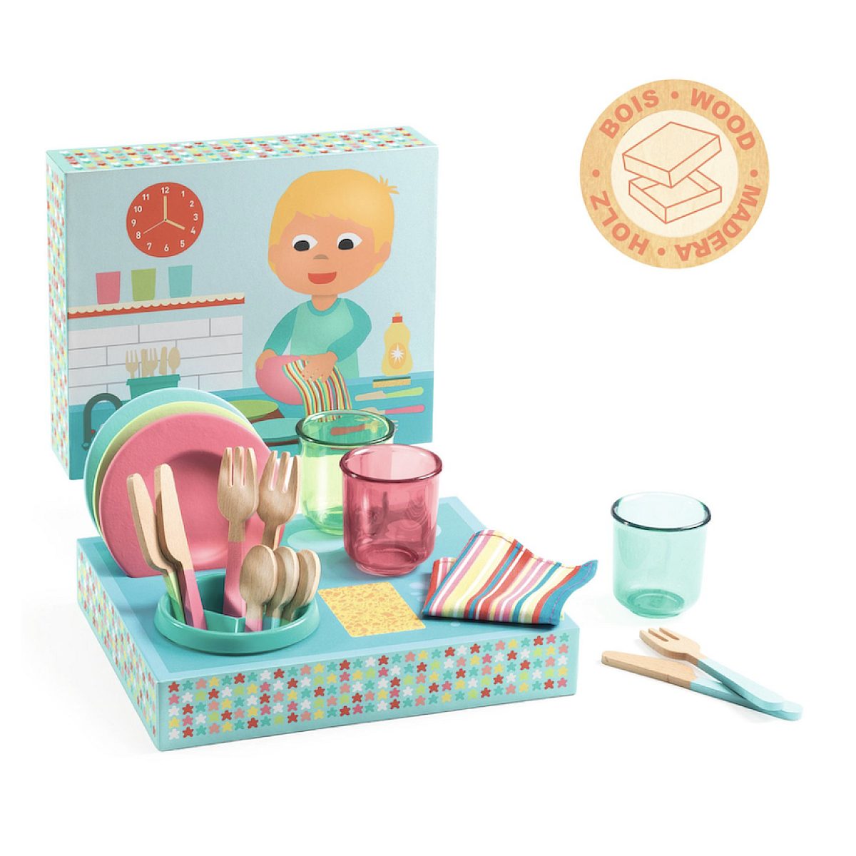 Set vaisselle, jeu pour enfant -, DJECO