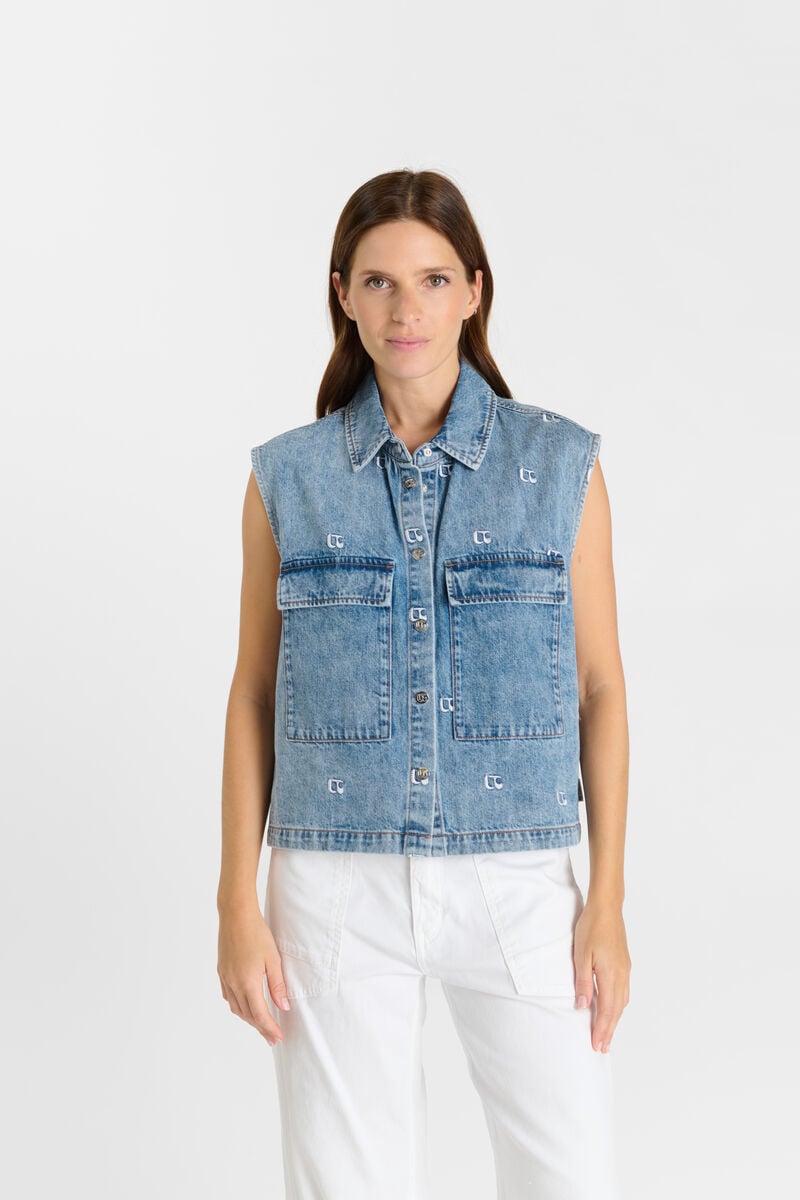 Veste sans manches YANI, LE TEMPS DES CERISES