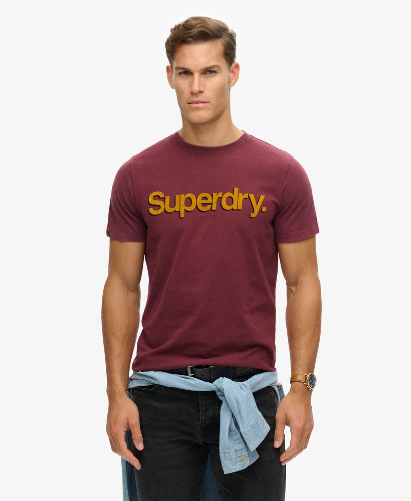 T-shirt classique Core Logo Shadow, SUPERDRY