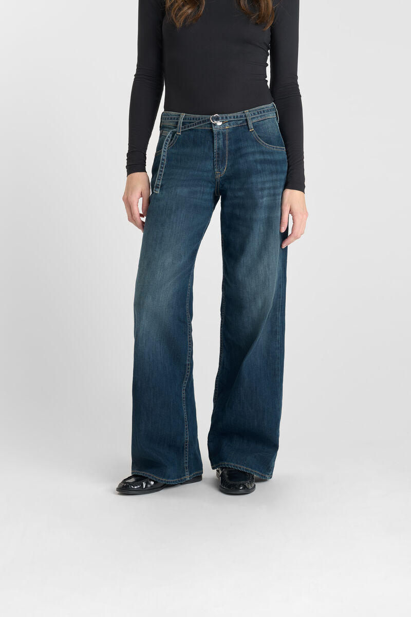 Jeans loose, large wide leg , longueur 34, LE TEMPS DES CERISES