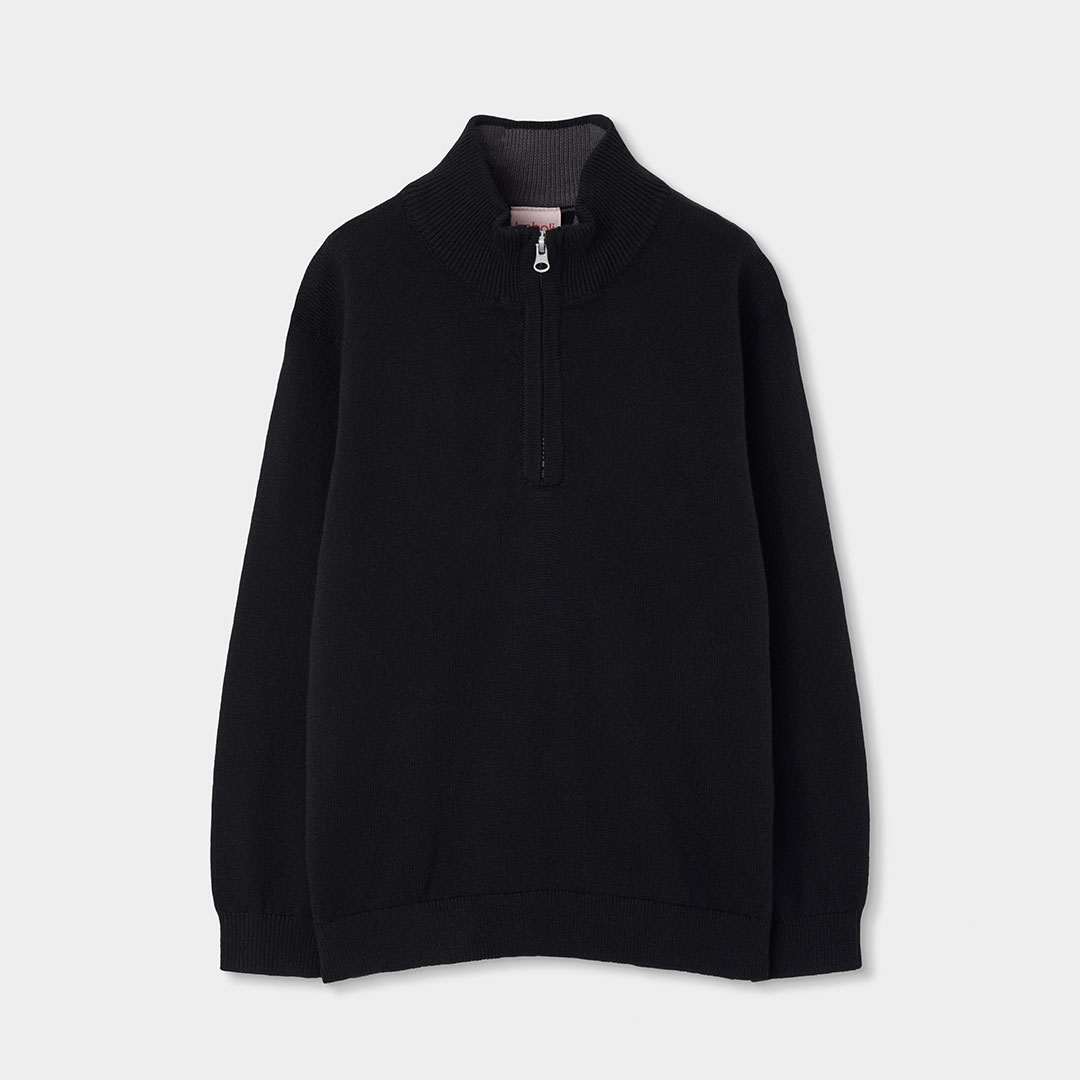 Pull garçon avec zip, BOBOLI