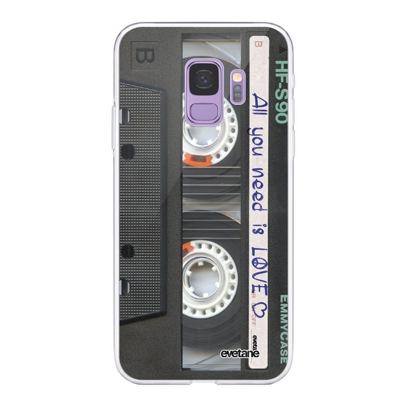 Coque samsung galaxy s9 souple silicone transparente cassette ...