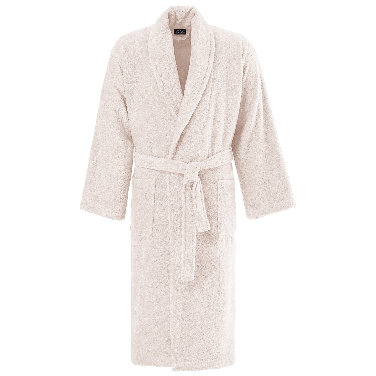 Peignoir col châle en coton biologique 420 g/m² BIO ORGANIKA, SENSEI MAISON
