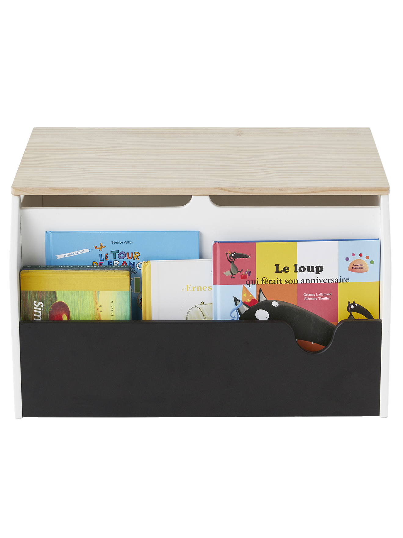 Coffre à livres et jouets LIGNE SCHOOL, VERTBAUDET