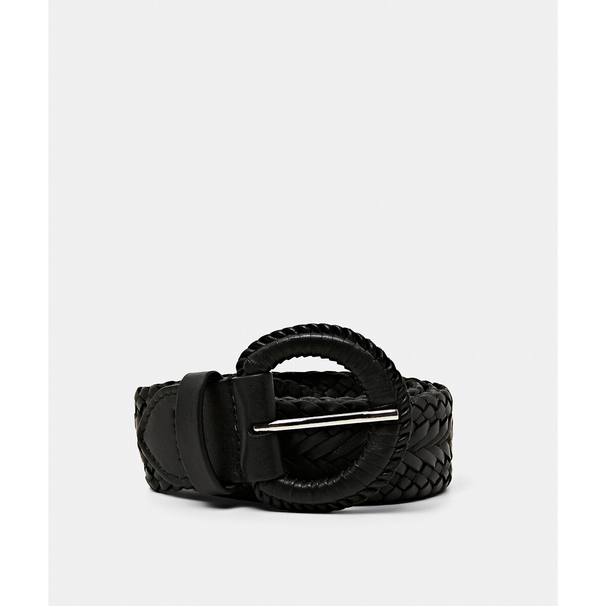 Image of Leather Plaited Belt