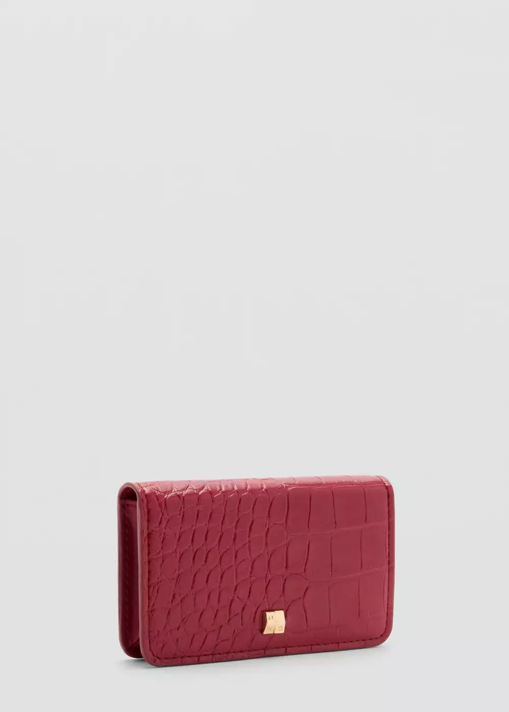 Portefeuille effet croco, MANGO