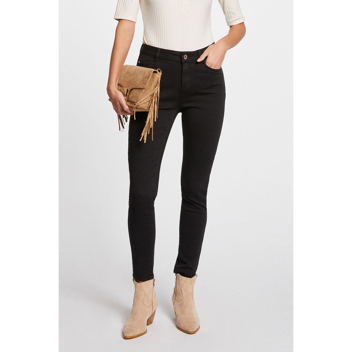 Pantalon skinny 7 8 me 5 poches Morgan La Redoute