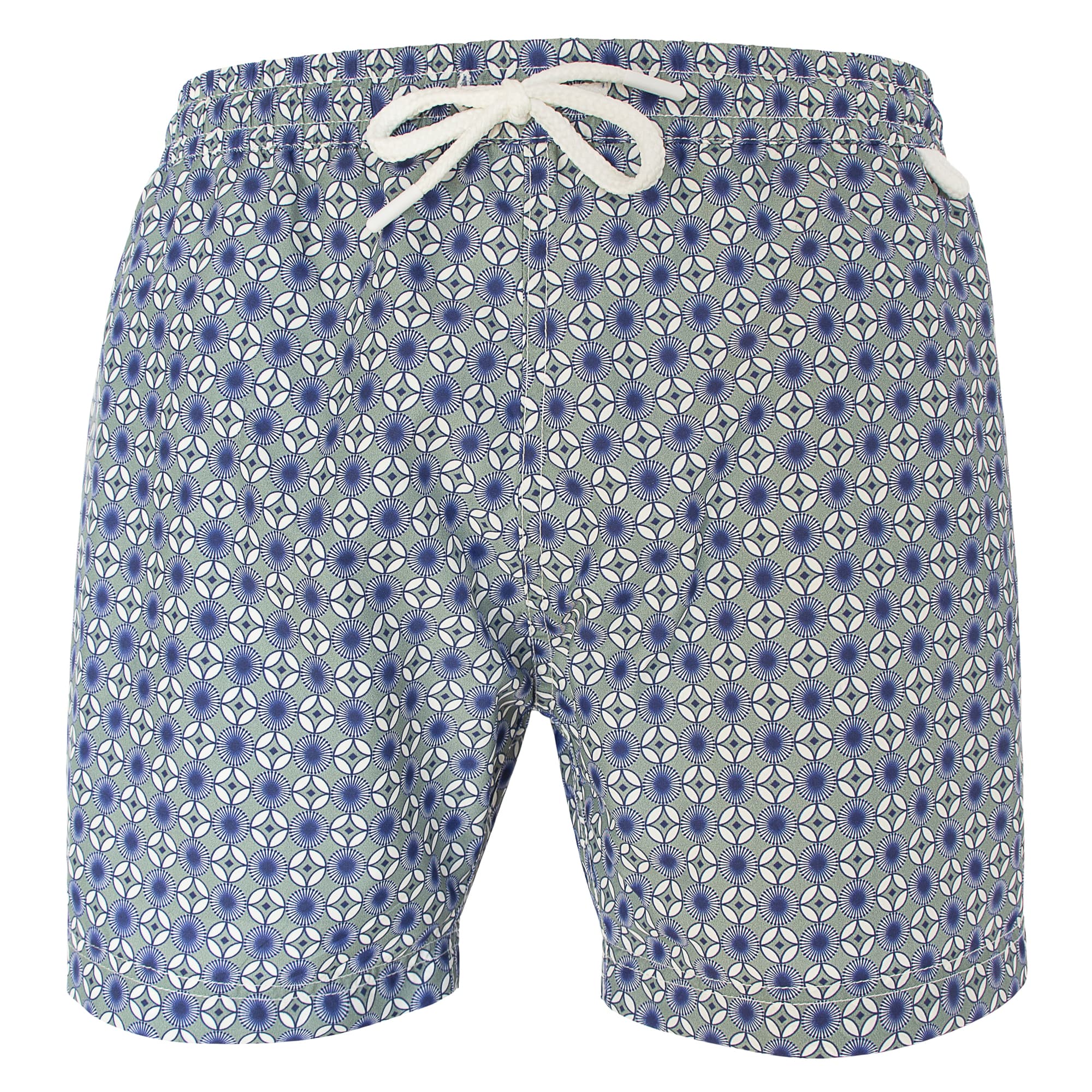Short de bain MONTAUK 462 Sixties spiral, LES LOULOUS DE LA PLAGE