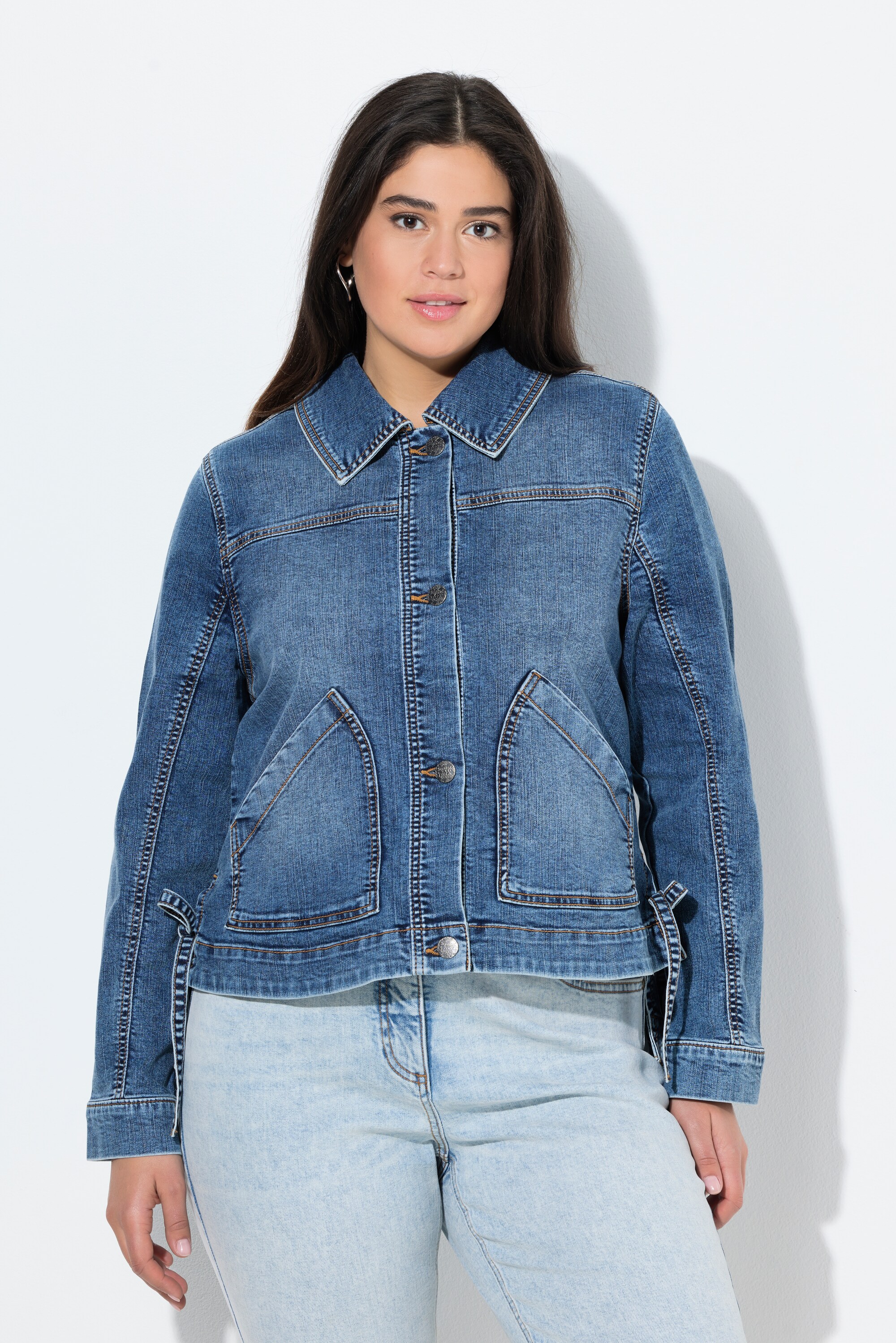 Veste en jean oversize, ULLA POPKEN