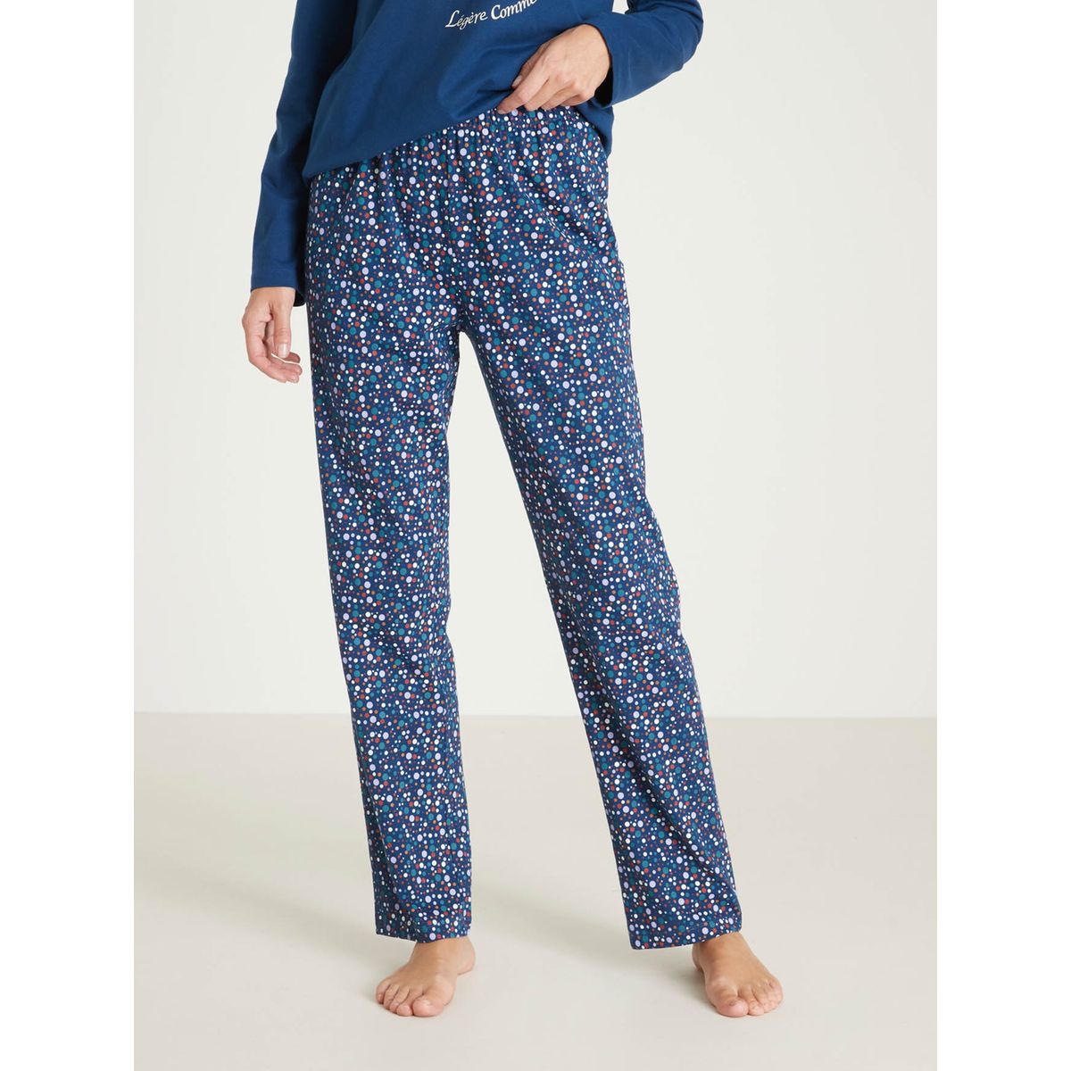 Pantalon pyjama best sale fluide femme