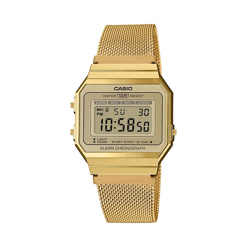 Montre digital vintage edgy dor dor dor Casio La Redoute