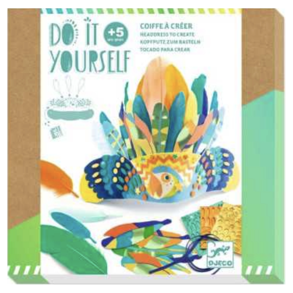 Coiffe - Do it yourself - Rio, DJECO