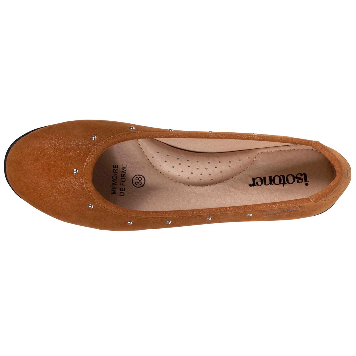 ballerine isotoner cuir