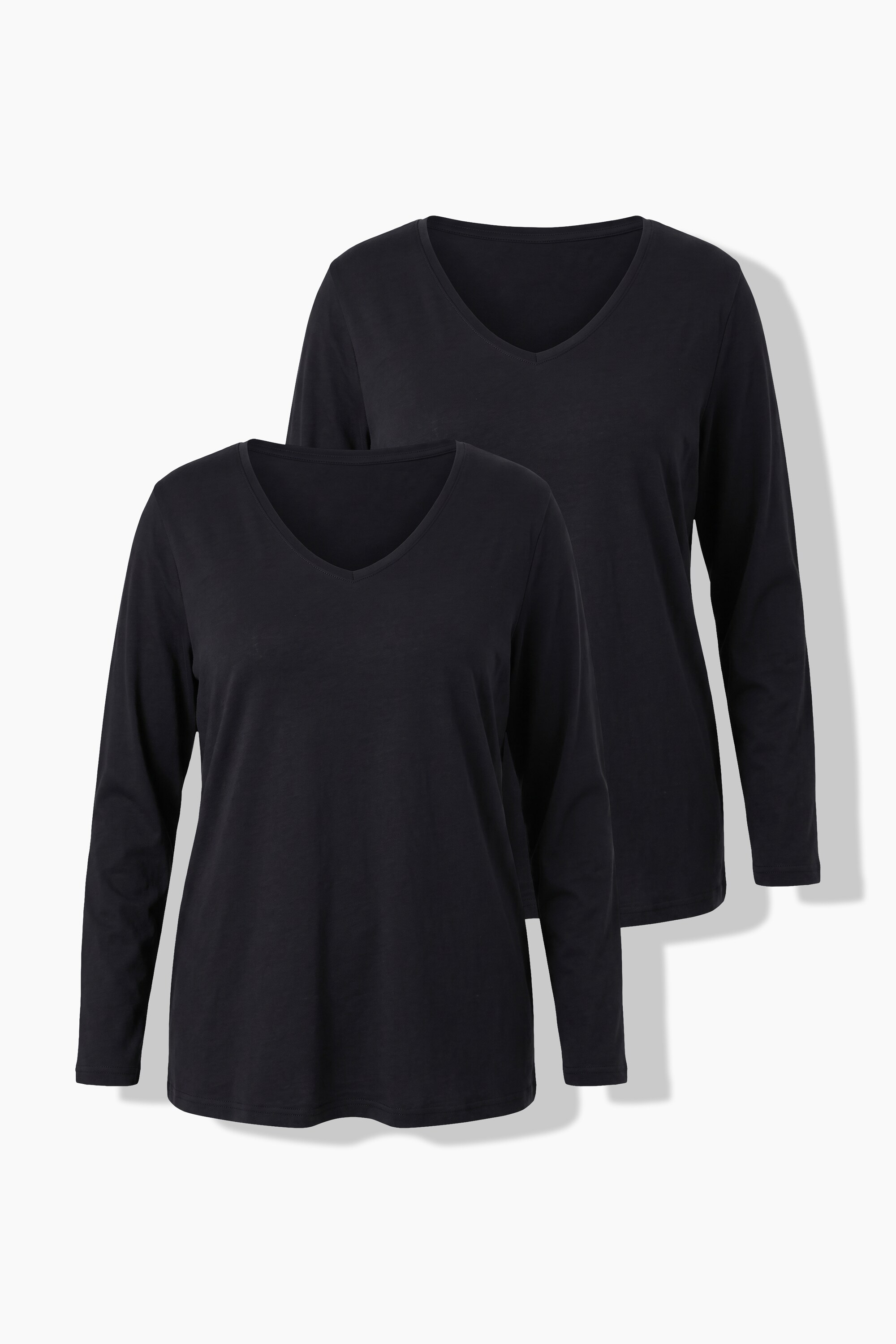 T-shirts à manches longues, lot de 2, ULLA POPKEN