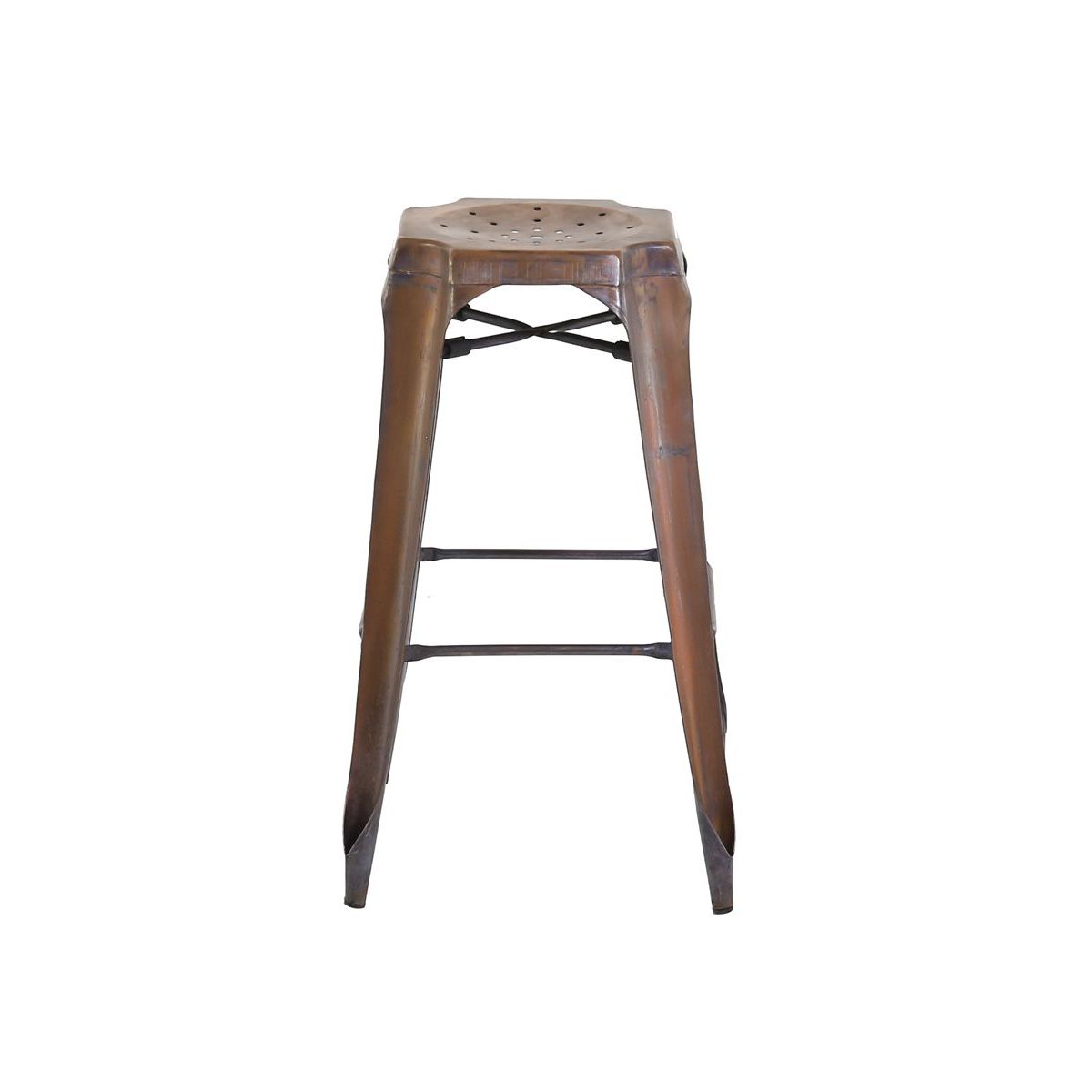 tabouret de bar industriel en metal, indus