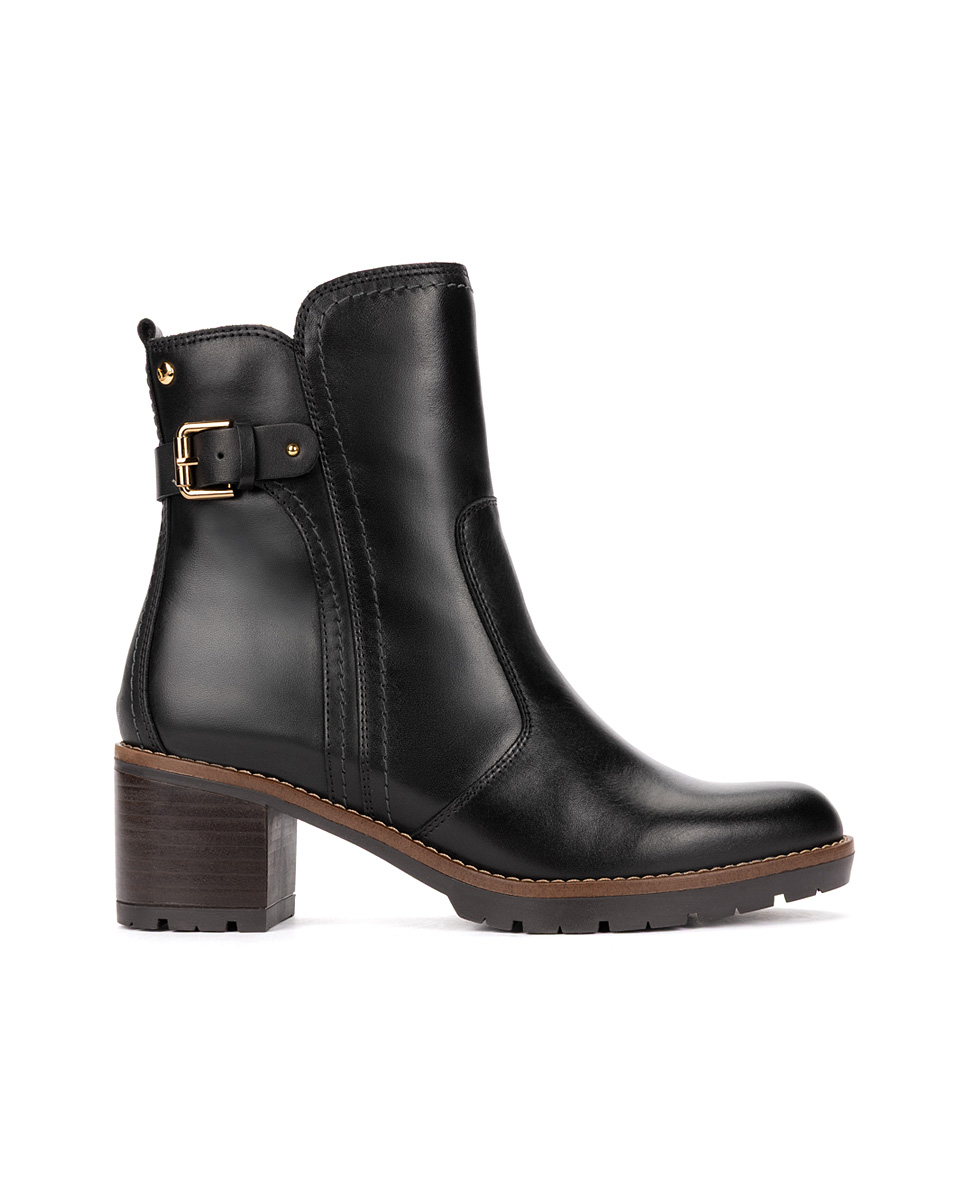 Bottines à talon cuir Llanes, PIKOLINOS