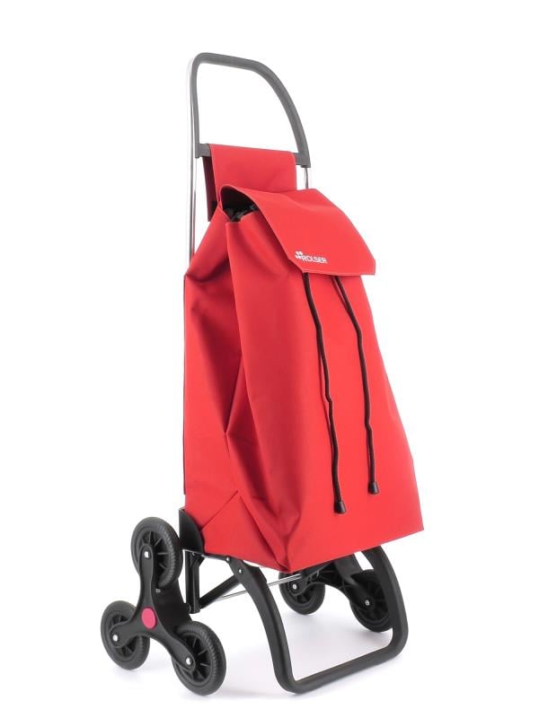 SAQUET LN - Chariot de course - 6 roues - Rouge, ROLSER
