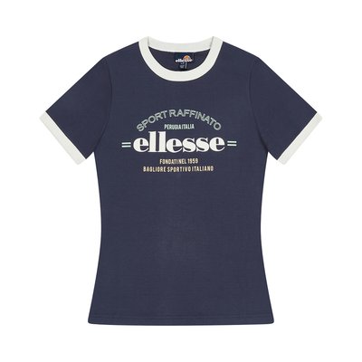 Telani Logo Print T-Shirt in Cotton ELLESSE