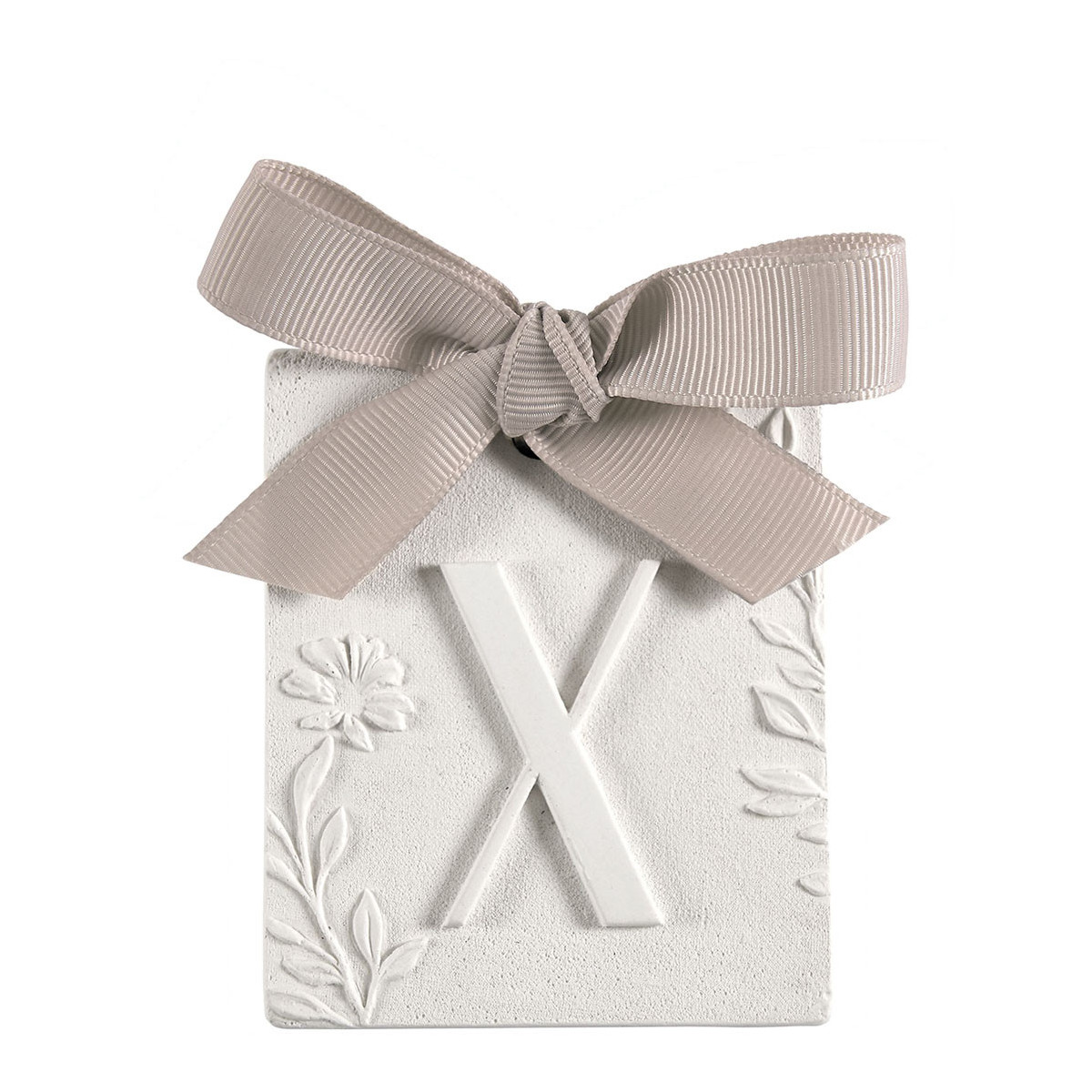 Décor parfumé lettre X - Voile de Lin, MATHILDE M