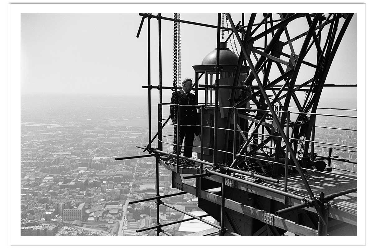 Affiche photo d'art - Télévision - La Tour Eiffel,1950, HEXOA