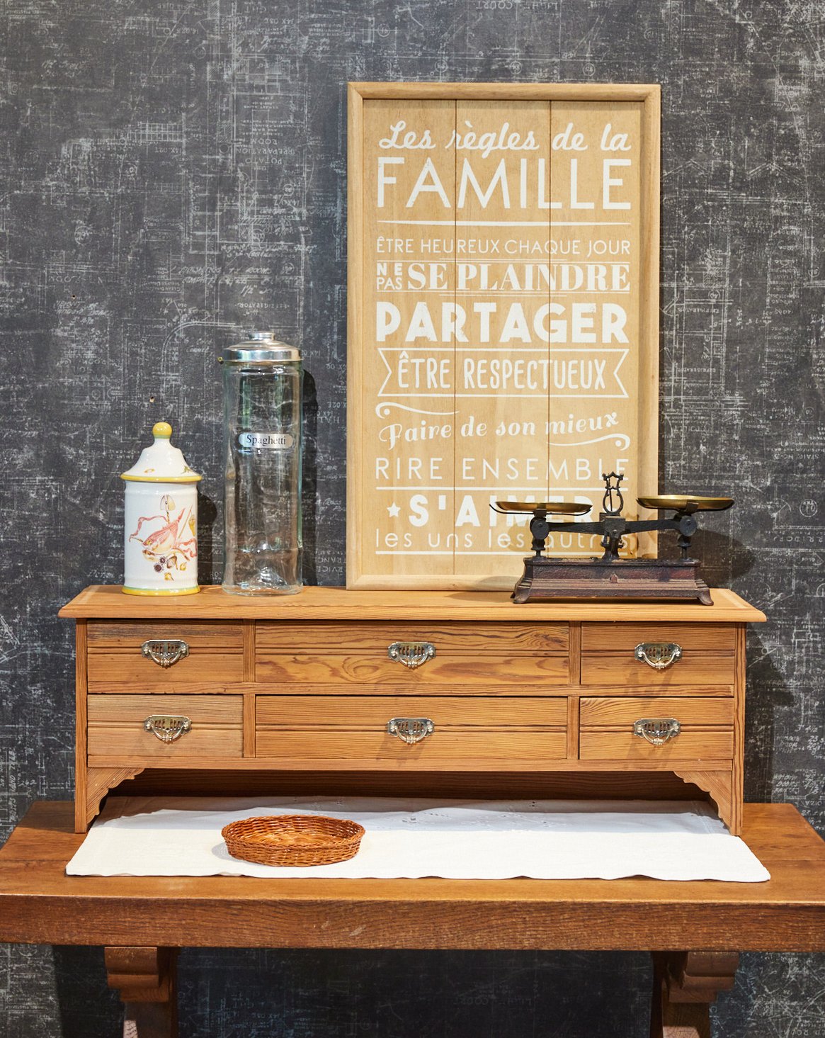 Étagère en bois Gaëlle N°887 - Bon état, DEBONGOUT