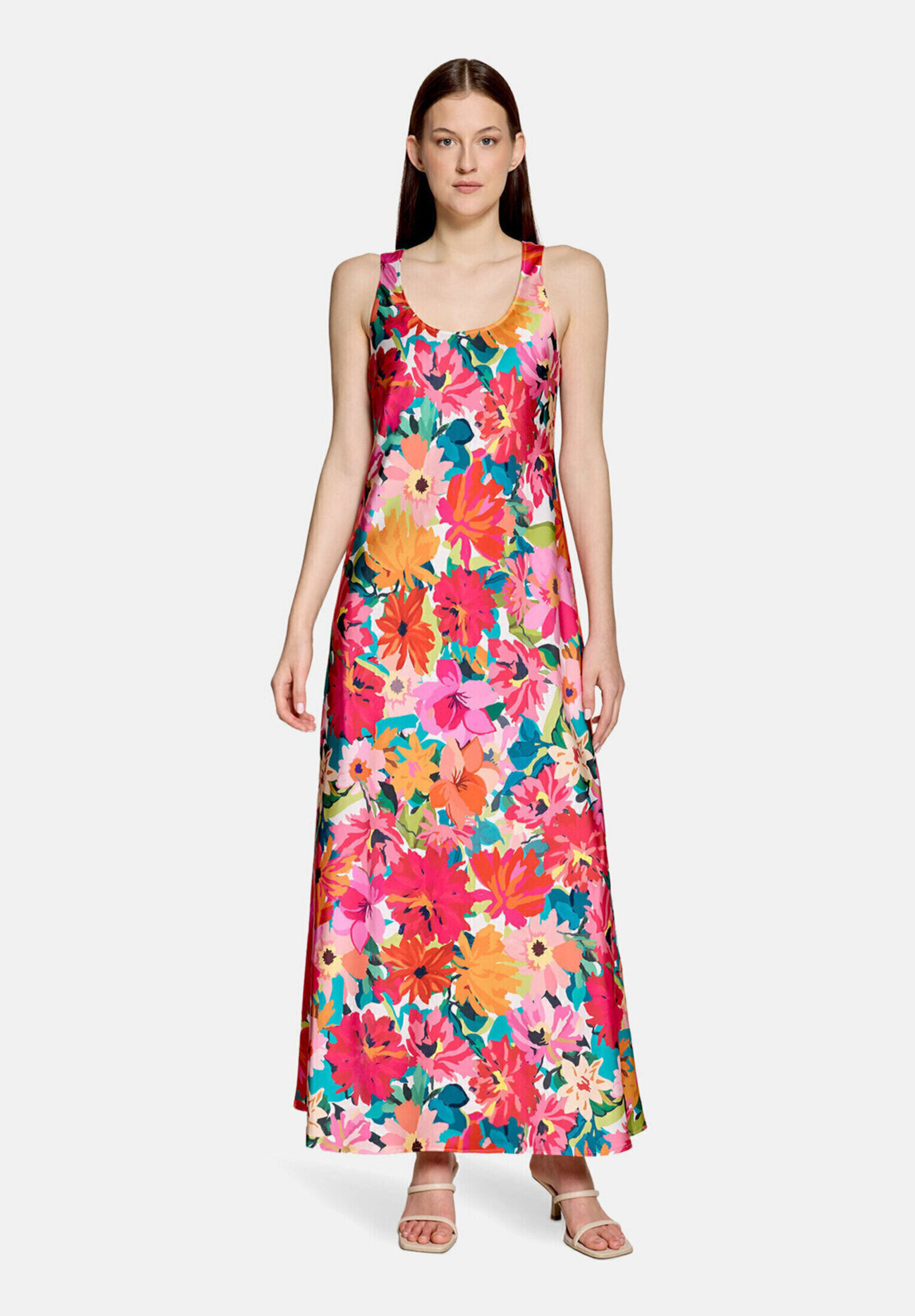Robe à fleurs à imprimé, VERA MONT