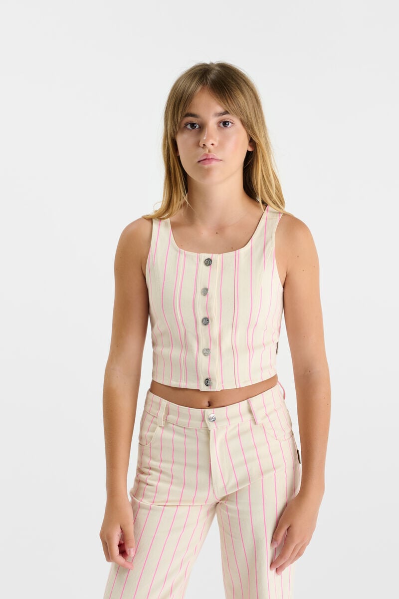 Top en jeans LAIFGI, LE TEMPS DES CERISES