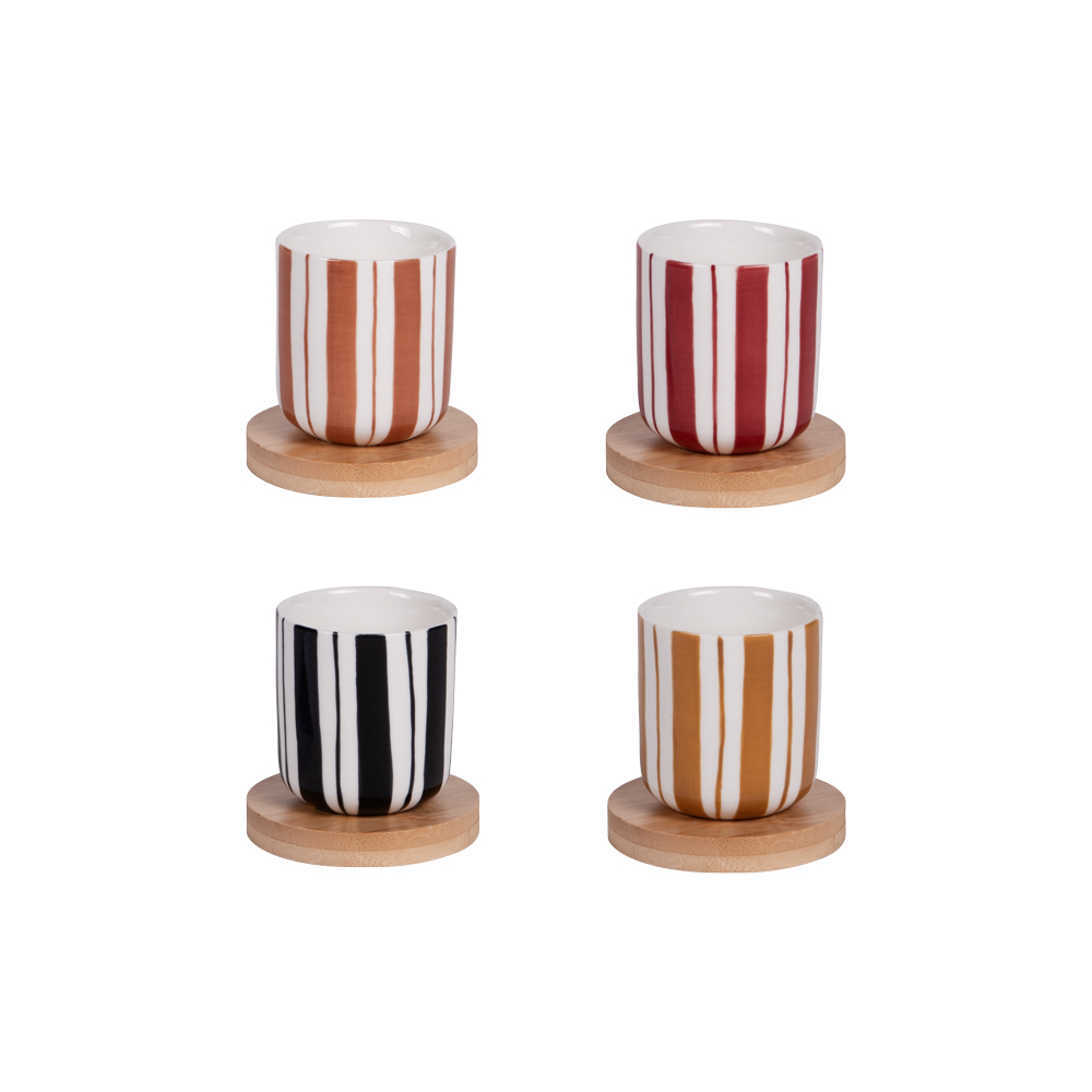 Coffret 4 tasses Singita 10 cl - SINGITA, TABLE PASSION